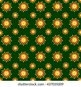 Elegant luxury texture for textile, Vector  ornament        