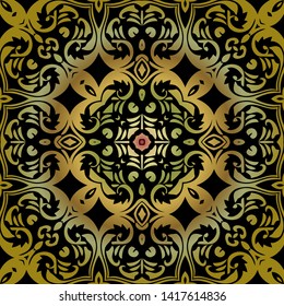 Elegant luxury texture for wallpapers, backgrounds and page fill. Colorful tribal patterns