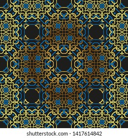 Elegant luxury texture for wallpapers, backgrounds and page fill. Colorful tribal patterns