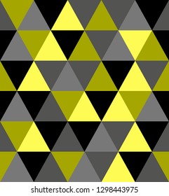 Elegant luxury  triangular geometric pattern. Abstract stock vector illustration. for surface design, cover, wrapping paper, vip projects. 