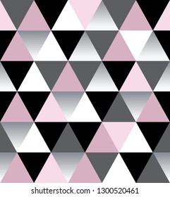Elegant luxury  triangular geometric pattern. Abstract stock vector illustration. for surface design, cover, wrapping paper, vip projects. 