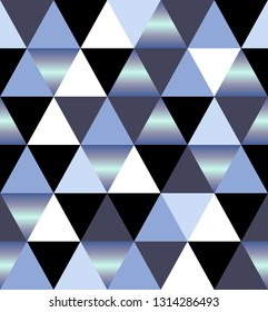 Elegant luxury triangular geometric pattern. Abstract stock vector illustration. for surface design, cover, wrapping paper, vip projects.