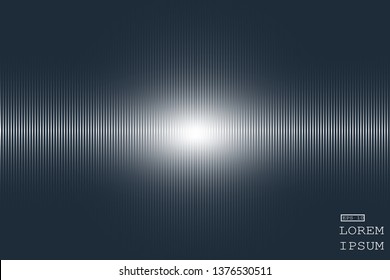elegant luxury Vector Abstract, science, futuristic,  technology concept with Digital image of gradient stripes lines with blue light,dark blue color background.
