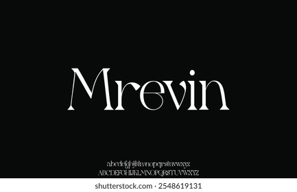 Elegant Luxury wedding alphabet font. Typography Luxury classic lettering serif fonts decorative wedding logo vintage retro concept. vector illustration