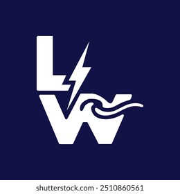 "Elegant 'LW' logo design featuring clean lines and modern aesthetics. Perfect for branding, business identity, and professional use. Ideal for companies seeking a sophisticated and memorable visual m