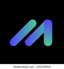 Elegant m logo