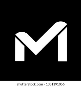 Elegant m logo
