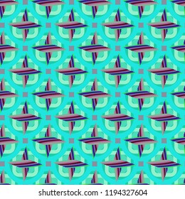 Elegant magian abstract background multicolor seamless.