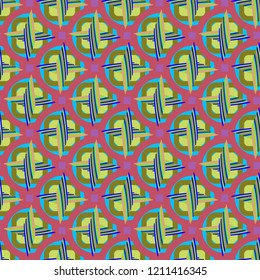 Elegant magian abstract background multicolored seamless.