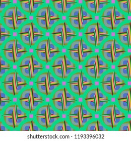 Elegant magic abstract background multicolored seamless.