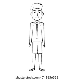 elegant man avatar character