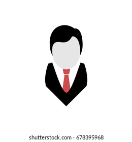 Elegant man icon
