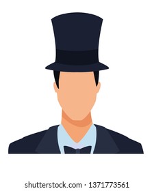 elegant man portrait
