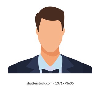elegant man portrait