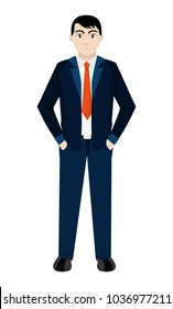 elegant man with shirt and tie style
