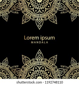 Elegant mandala background