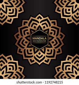 Elegant mandala background