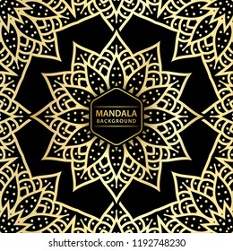 Elegant mandala background