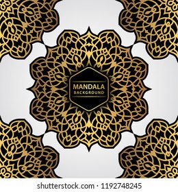 Elegant mandala background