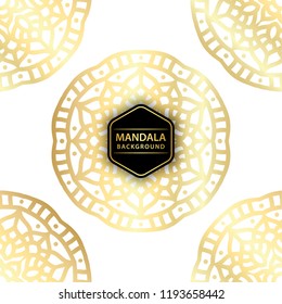 Elegant mandala background