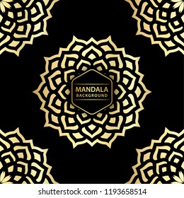 Elegant mandala background