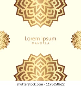 Elegant mandala background