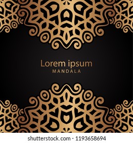 Elegant mandala background