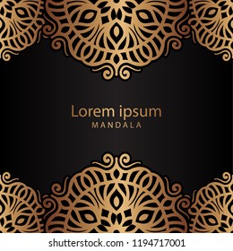 Elegant mandala background