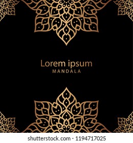 Elegant mandala background