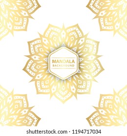 Eleganter Mandala-Hintergrund