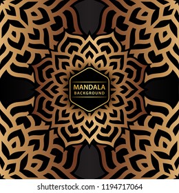 Elegant mandala background