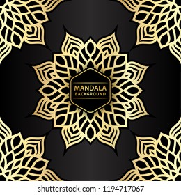 Elegant mandala background