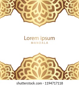 Elegant mandala background