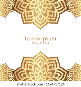 Elegant mandala background