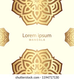 Elegant mandala background