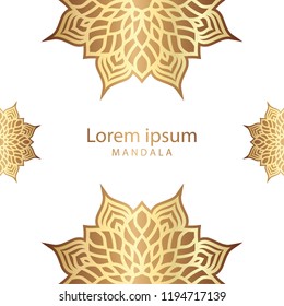 Elegant mandala background