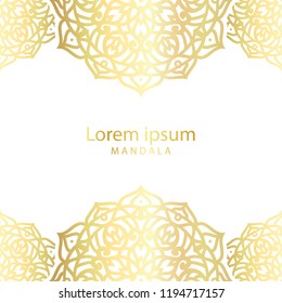 Elegant mandala background
