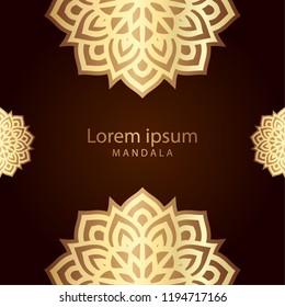 Elegant mandala background