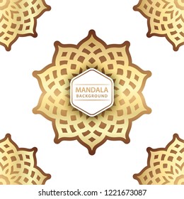 Elegant mandala background