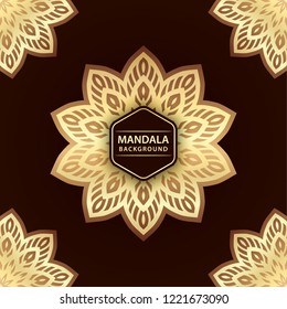 Elegant mandala background