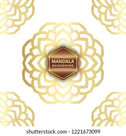 Elegant mandala background