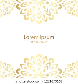 Elegant mandala background