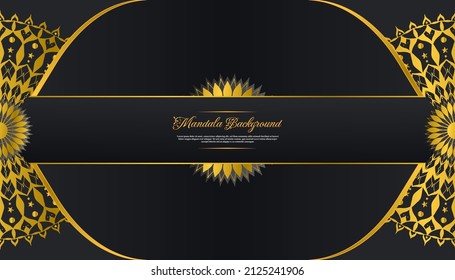 fondo elegante de mandala para el diseño