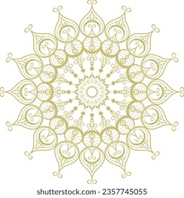 Elegant mandala background vector illustration design. pattern Unique mehndi designs symbol for meditation yoga logo,henna design,muslim wedding ornament, hindu tattoo ,healing logo,villa logo,wellnes