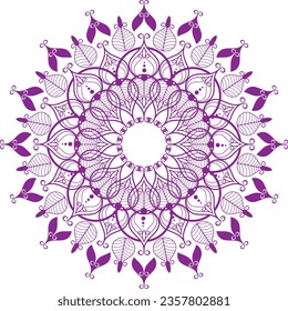 Elegant mandala background vector illustration design. pattern Unique mehndi designs symbol for meditation yoga logo,henna design,muslim wedding ornament, hindu tattoo ,healing logo,villa logo,wellnes