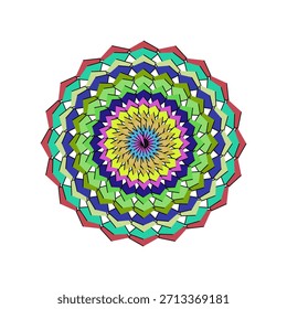 Elegante Colección de diseño de mandala con patrones geométricos detallados, simetría floral premium, Elementos de geometría sagrada, adornos decorativos espirituales, mandala de arte de línea artesanal para meditación