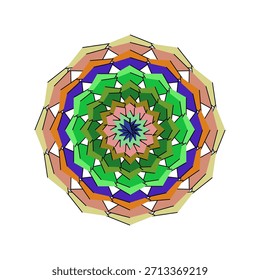 Elegante Colección de diseño de mandala con patrones geométricos detallados, simetría floral premium, Elementos de geometría sagrada, adornos decorativos espirituales, mandala de arte de línea artesanal para meditación