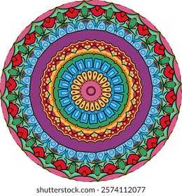 Elegant Mandala Design with Layers