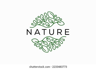 elegant mandala leaf geometry premium