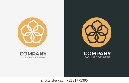 Elegant Mandala Logo Design for Wellness and Spiritual Projects